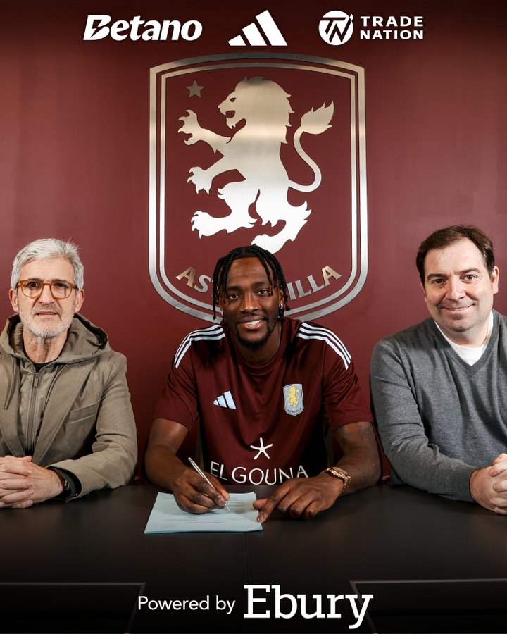 天博体育入口-重返英超！官方：维拉签下28岁亚伯拉罕，转会费2100万欧+附加